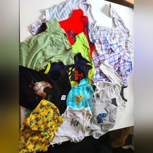 Lot of 3-6 mo boys clothing